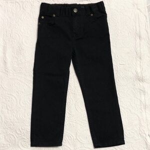 Carter's Classic Black Kids Jeans Size 4T Straight Leg Adjustable Waist